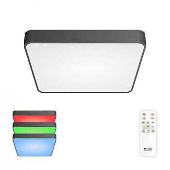 Citilux Купер CL724K70G1 LED RGB Светильник с пультом Чёрный арт. 88849