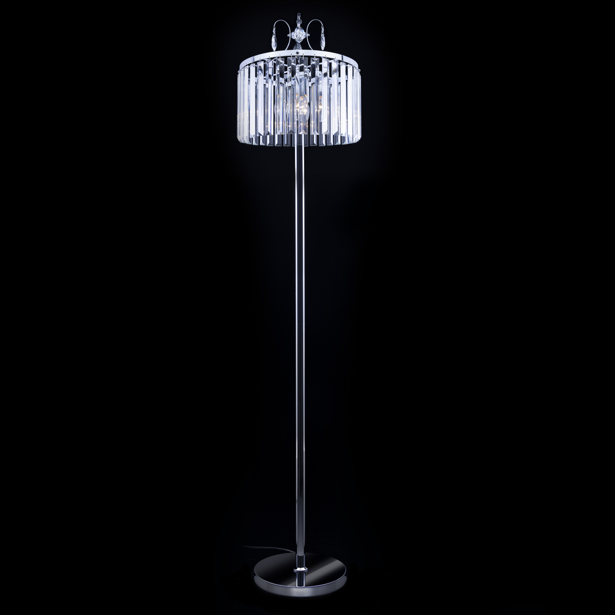 Citilux Инга CL335941 Торшер хрустальный Хром арт. 88937