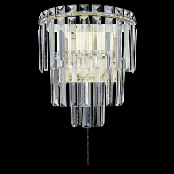 Citilux Фонда CL303323 Бра хрустальное с выключателем Бронза арт. 88960