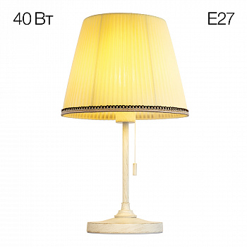 Citilux Линц CL402723 Настольная лампа патина с кремовым абажуром арт. 89005