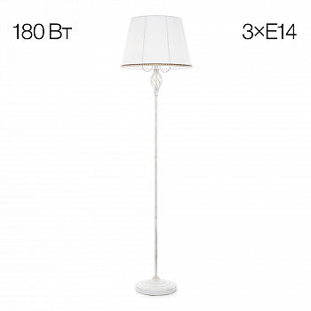 Citilux Вена CL402920 Торшер патина с белым абажуром арт. 89026