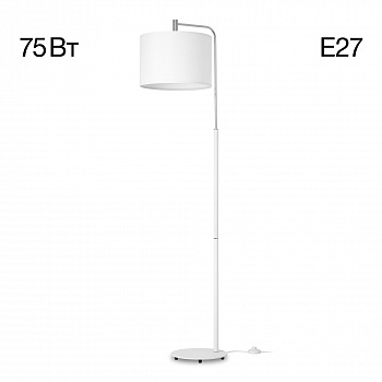 Citilux Тевин CL806030 Торшер с белым абажуром арт. 89046
