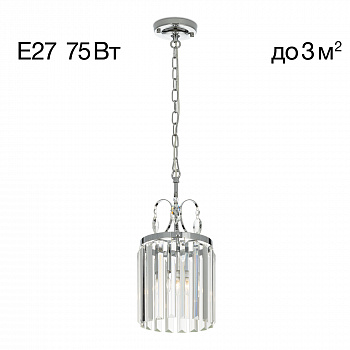 Citilux Инга CL335111 Подвесной хрустальный светильник Хром арт. 89061