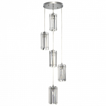 Citilux Джейн CL306051 Хрустальный подвесной светильник Хром арт. 89118