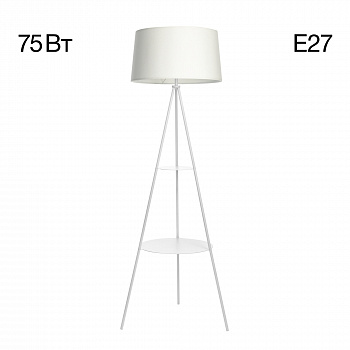 Citilux Рейнер CL806020 Торшер со столиком Белый арт. 89121
