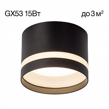 Citilux Hardy CL002C11 Светильник накладной Чёрный арт. 89323
