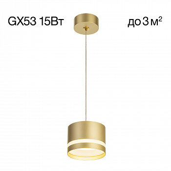 Citilux Hardy CL002P12 Подвесной светильник Золото арт. 89329