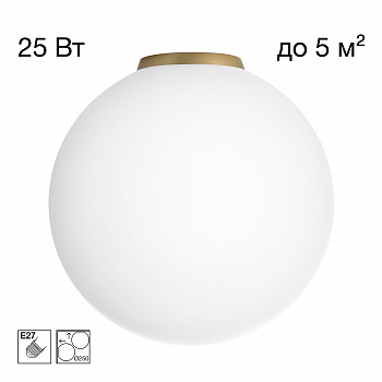 Citilux RON CL941D25B2 Потолочный светильник Золото арт. 89658