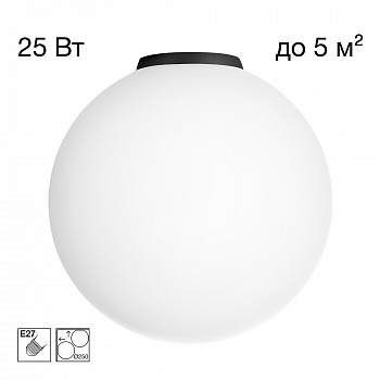Citilux RON CL941D25B5 Потолочный светильник Чёрный арт. 89659
