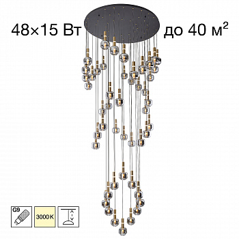 Citilux LASS CL249051 LED Люстра каскадная арт. 122146