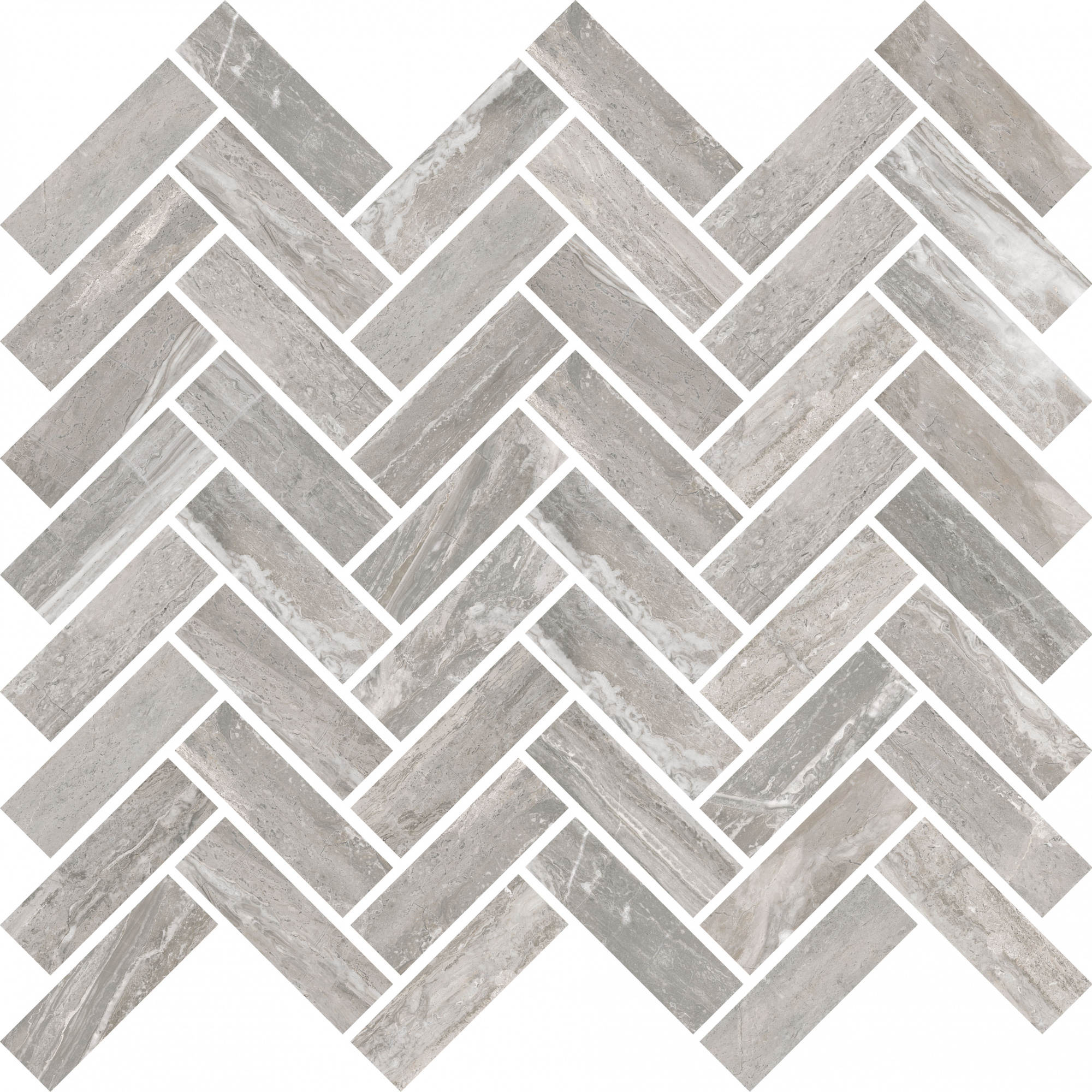 Мозаика SENSI MOS CHEVRON ARABESQUE SILVER	30X30 арт. 82908