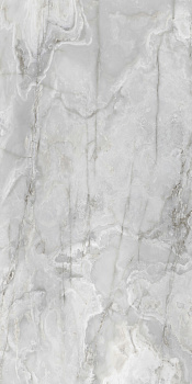Керамогранит  ONYX&MORE SILVER ONYX SATIN 6MM R  120x240 арт. 84032