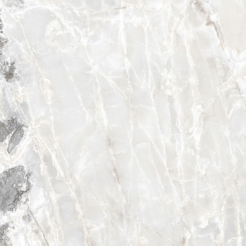 Керамогранит  ONYX&MORE WHITE BLEND GLO 6MM 80x80 RET арт. 84045