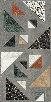 Керамогранит  BLEND CONCRETE GREY COMBO RET 60X120 арт. 85015