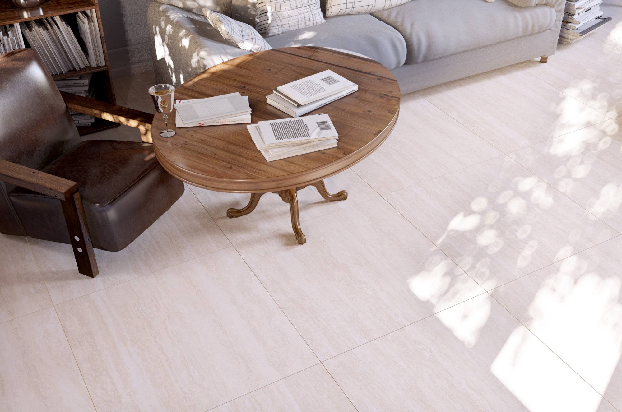 Плитка Гранитея G202-Allaki Beige 600х600 PR (1,44 кв.м.) арт. 54009