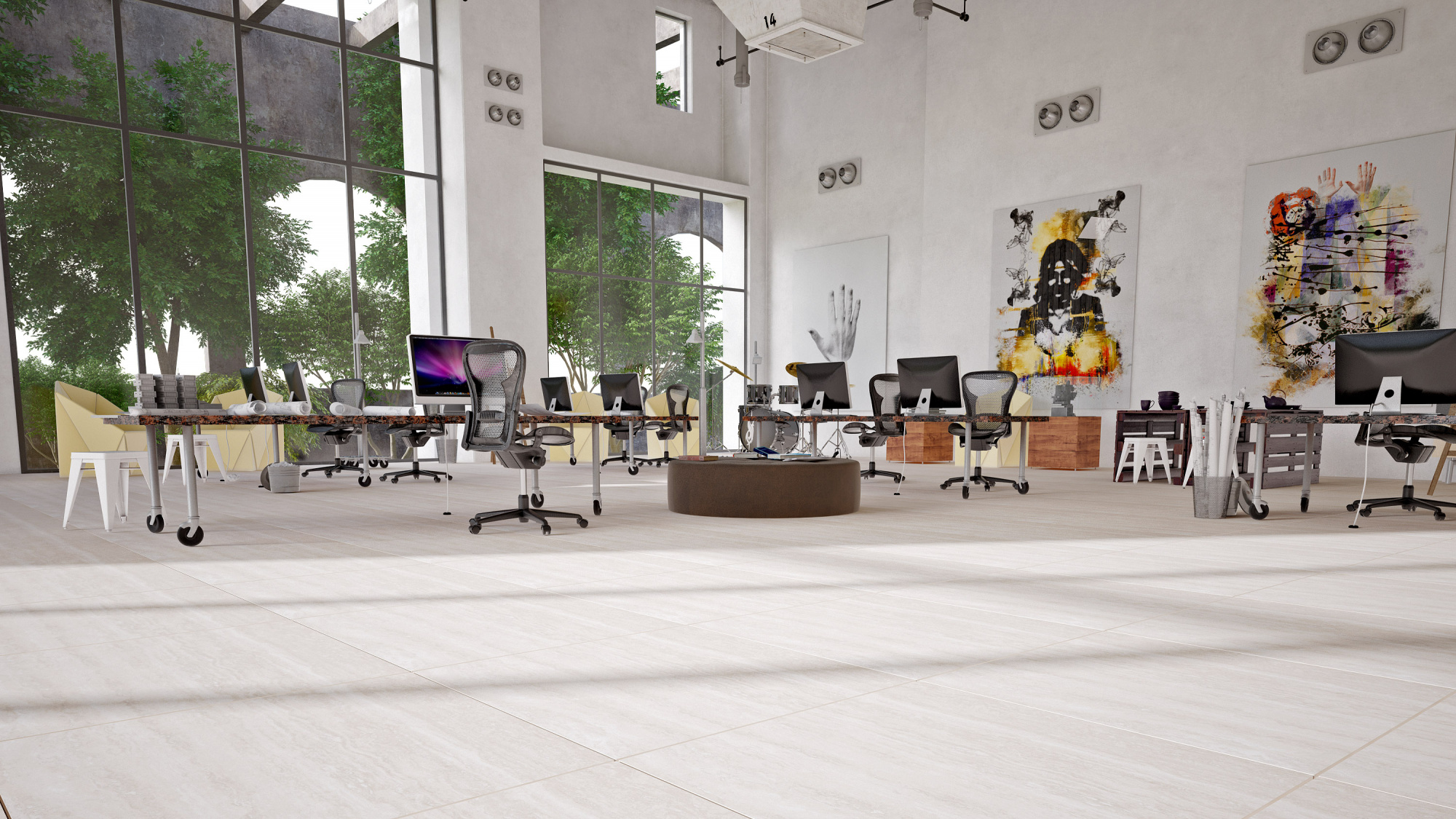 Плитка Гранитея G202-Allaki Beige 600х600 PR (1,44 кв.м.) арт. 54009