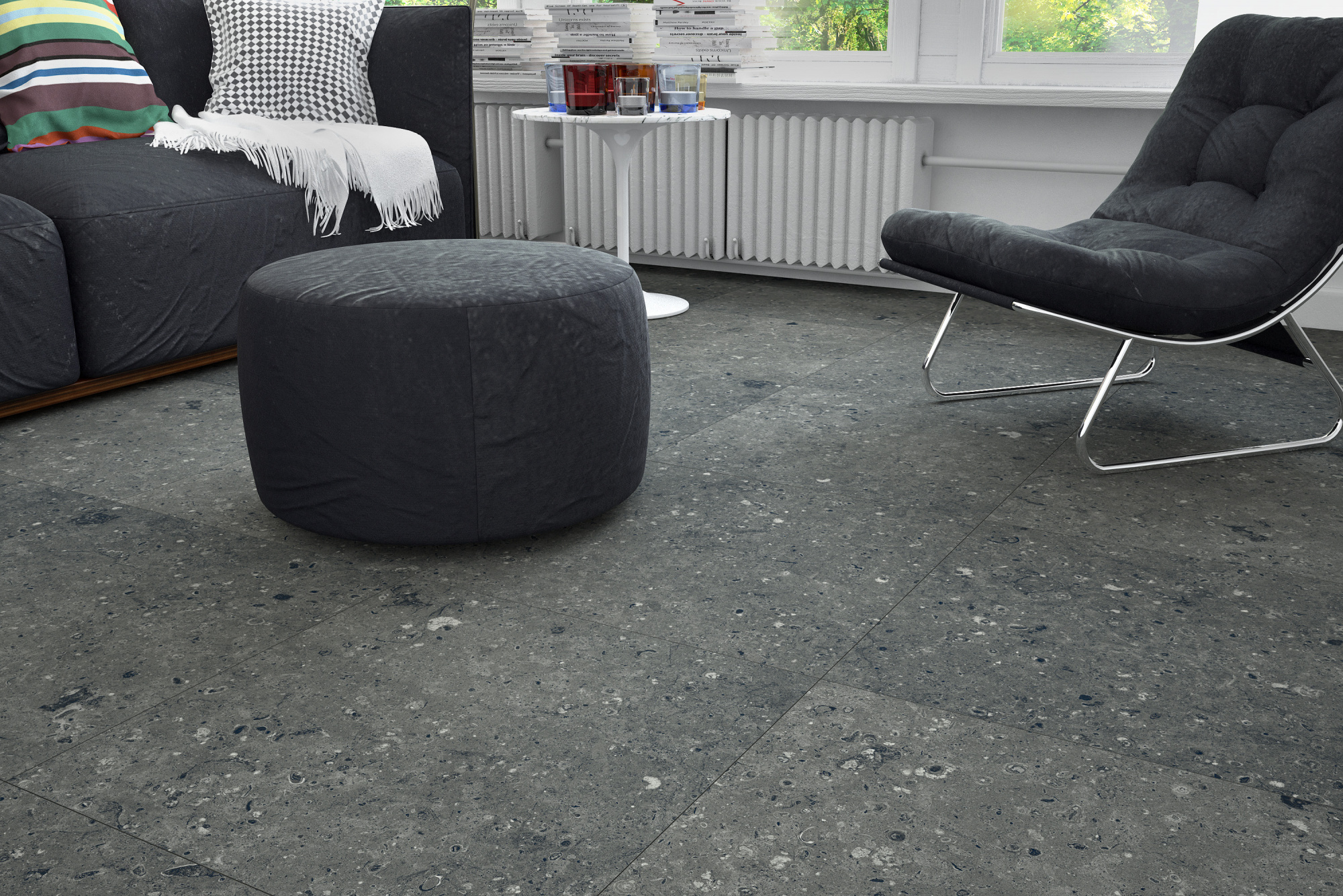 Плитка Гранитея G215-Arkaim Black 600х1200 MR (2,16 кв.м.) арт. 123291