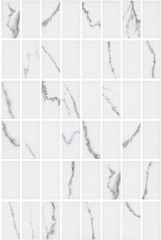 MM8380 Декор Мираколи мозаичный белый глянцевый 20x30x0,69 арт. 203395
