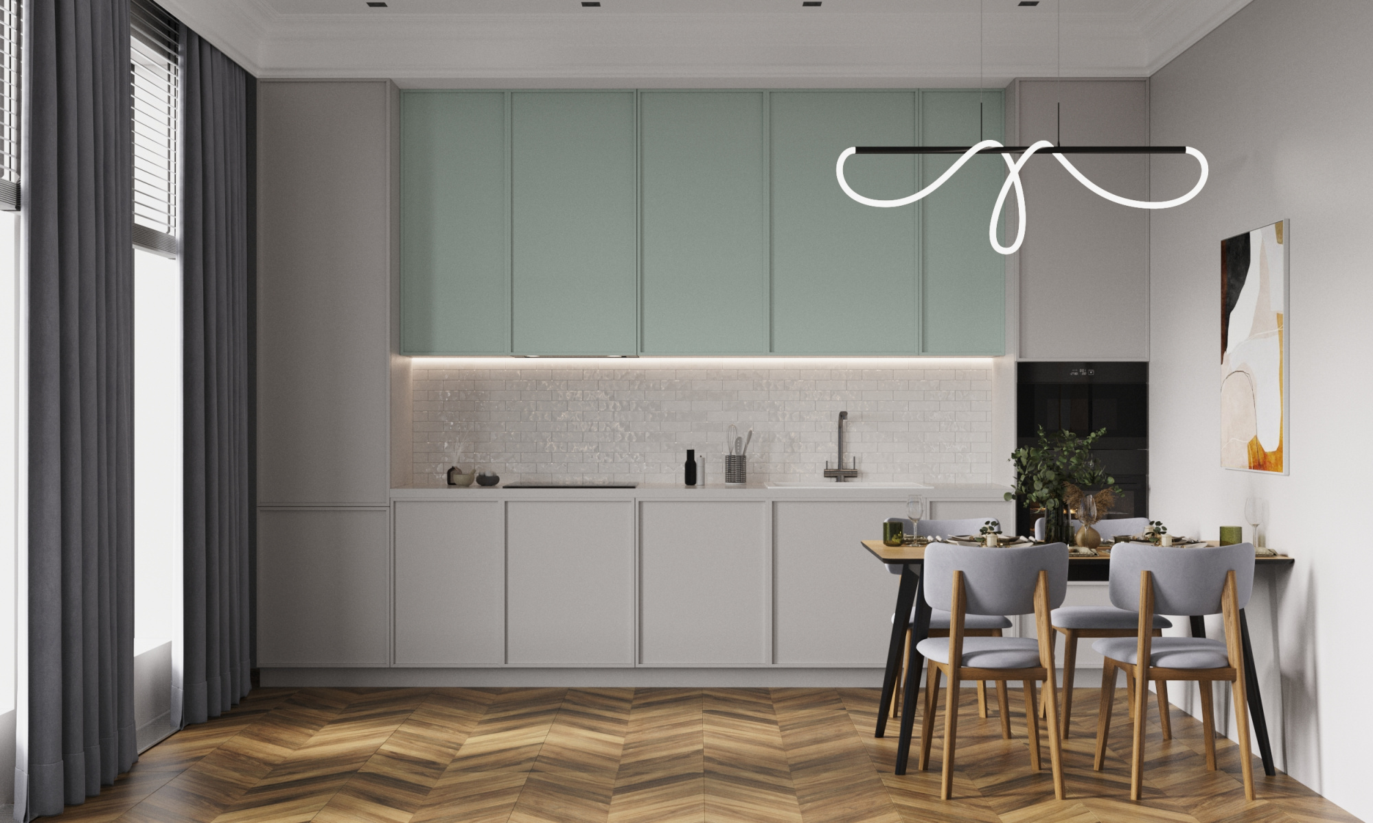 Rumba White 4*48*148 300*300 арт. 90364