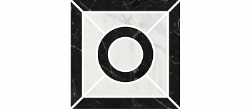 ID94T Декор Фрагонар наборный чёрный 9,9x9,9x0,9 арт. 118974