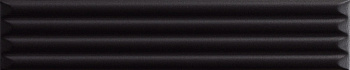 Керамическая плитка UP Cannettato Black Glossy 25x5 арт. 209283