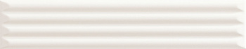 Керамическая плитка UP WHITE CANNETTATO GLOSSY 5x25 арт. 209292