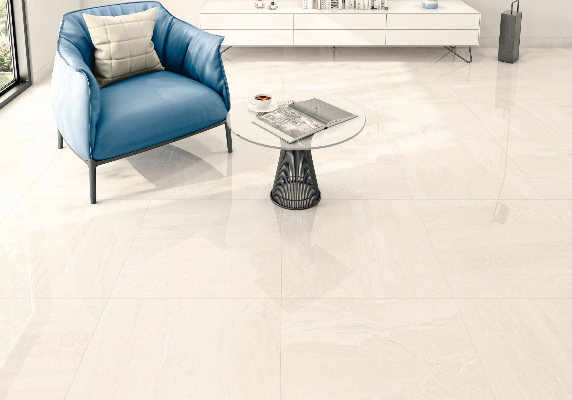 Плитка Pamesa At.Dianum Crema 60,8x60,8 (F) (1,85 кв.м.) арт. 53820