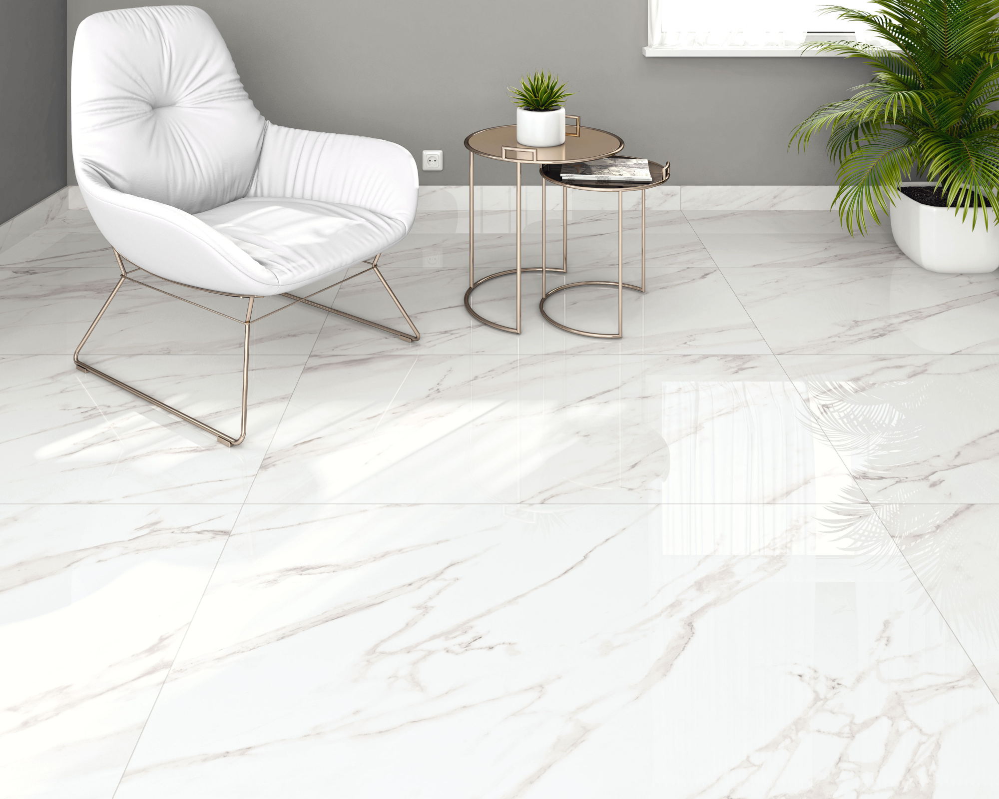 Плитка Pamesa At.Palma Blanco 60x120 (F) (1,44 кв.м.) арт. 53825