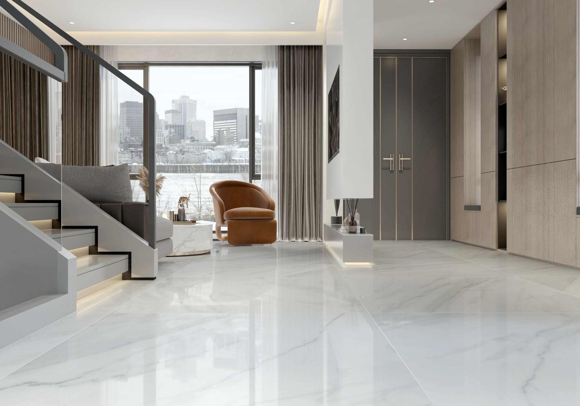 Плитка Pamesa Lenci Blanco 75x75 Leviglass (1,69 кв.м.) арт. 53876