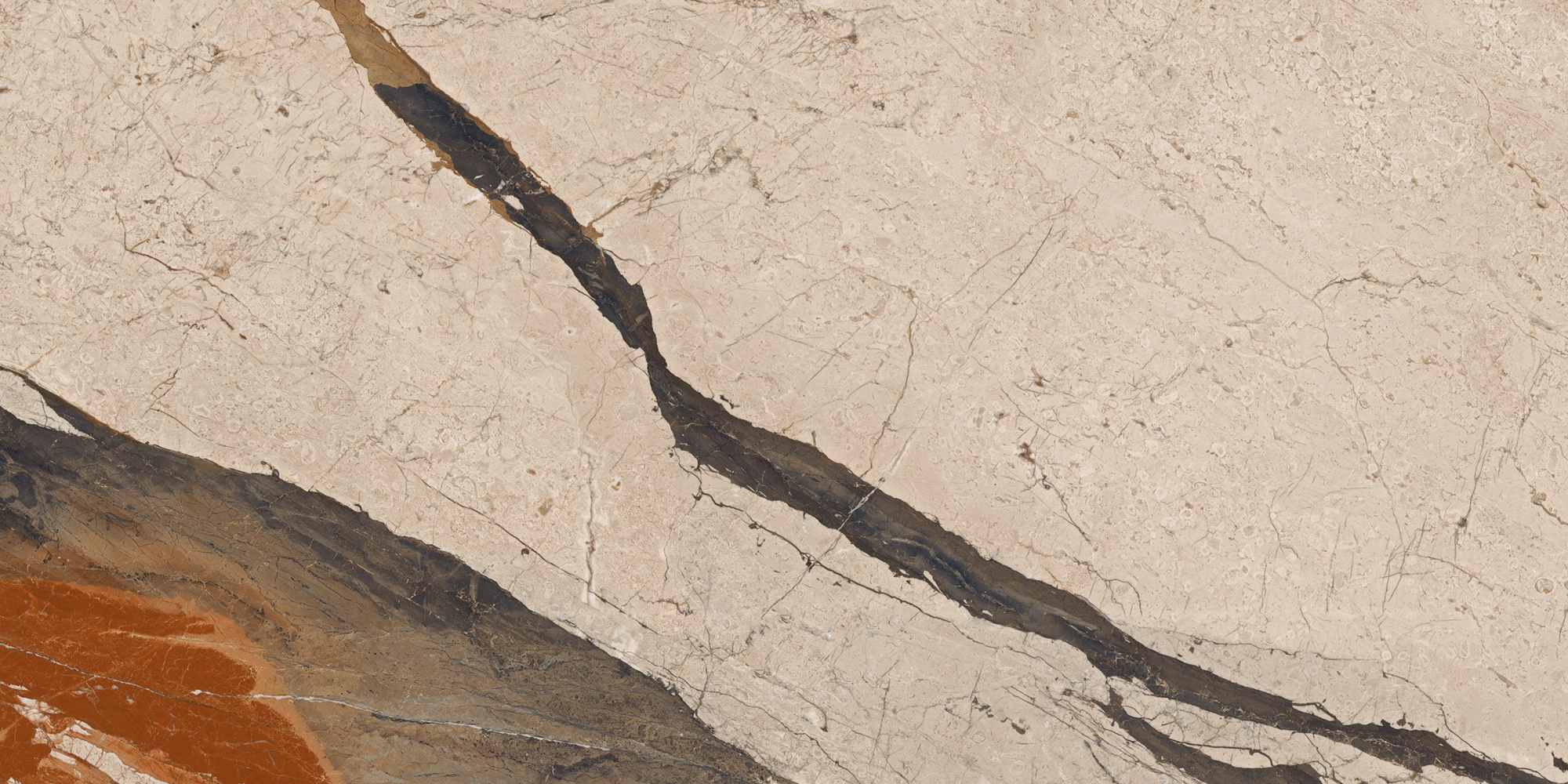 IMOLA The Room Керамогранит BRE PH6 12 RM BRECCIA PHOENIX 60x120 натуральный арт. 209418
