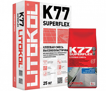 SUPERFLEX K77 серый мешок 25 кг арт. 201268