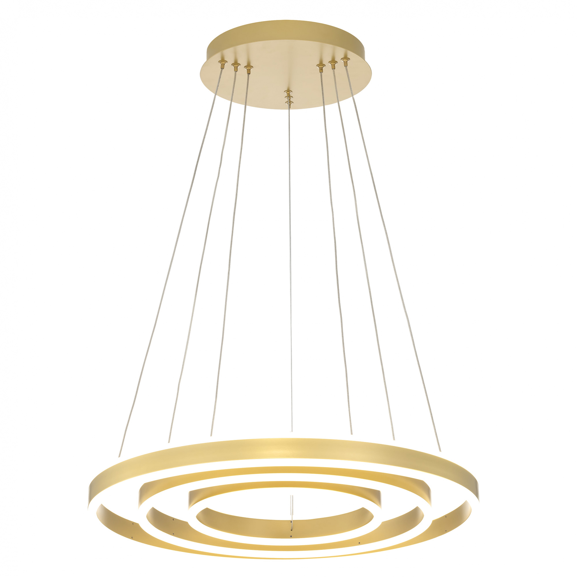Citilux Дуэт CL719652 LED Люстра подвесная с пультом Золото арт. 89057