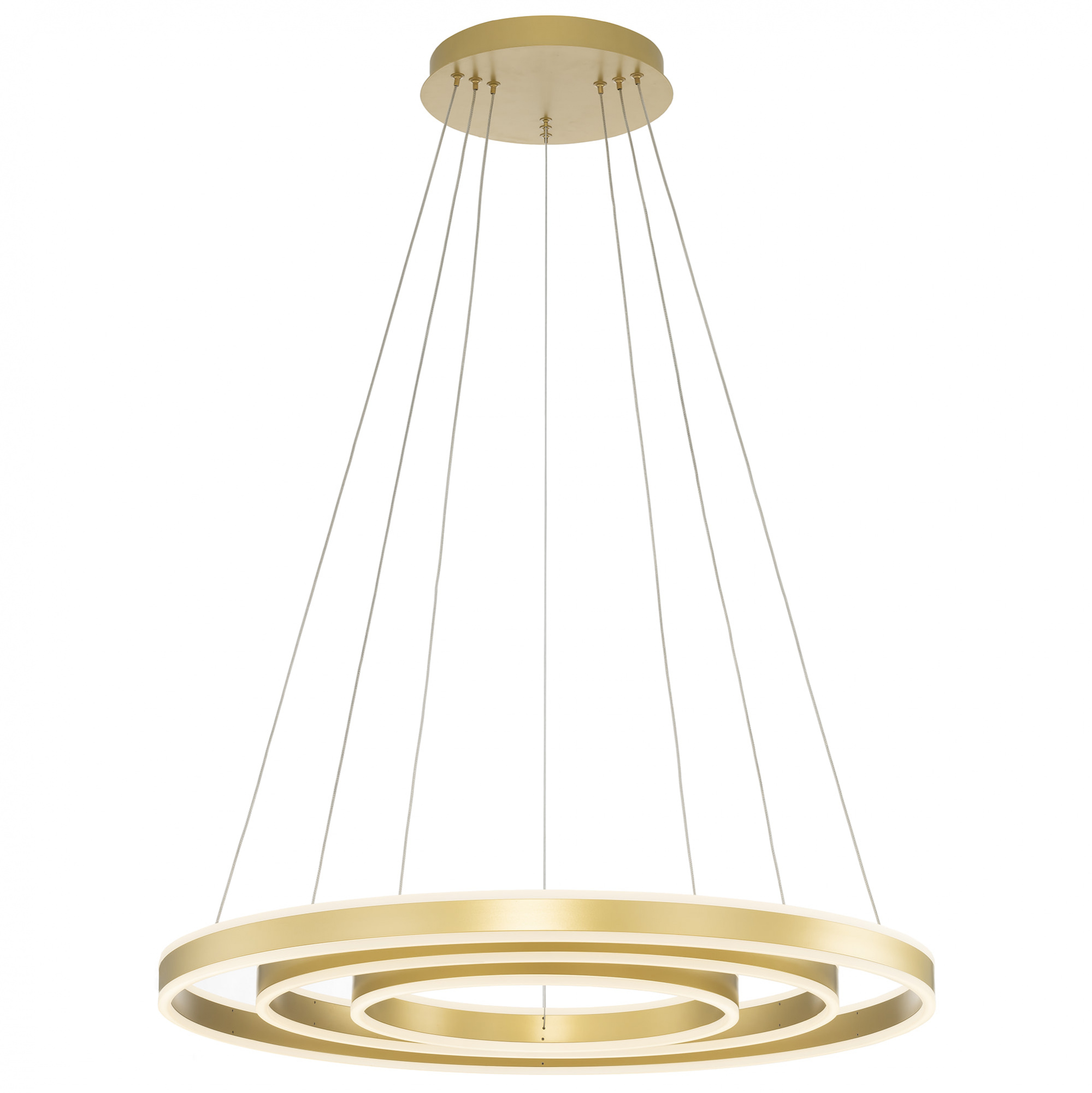 Citilux Дуэт CL719682 LED Люстра подвесная с пультом Золото арт. 89055