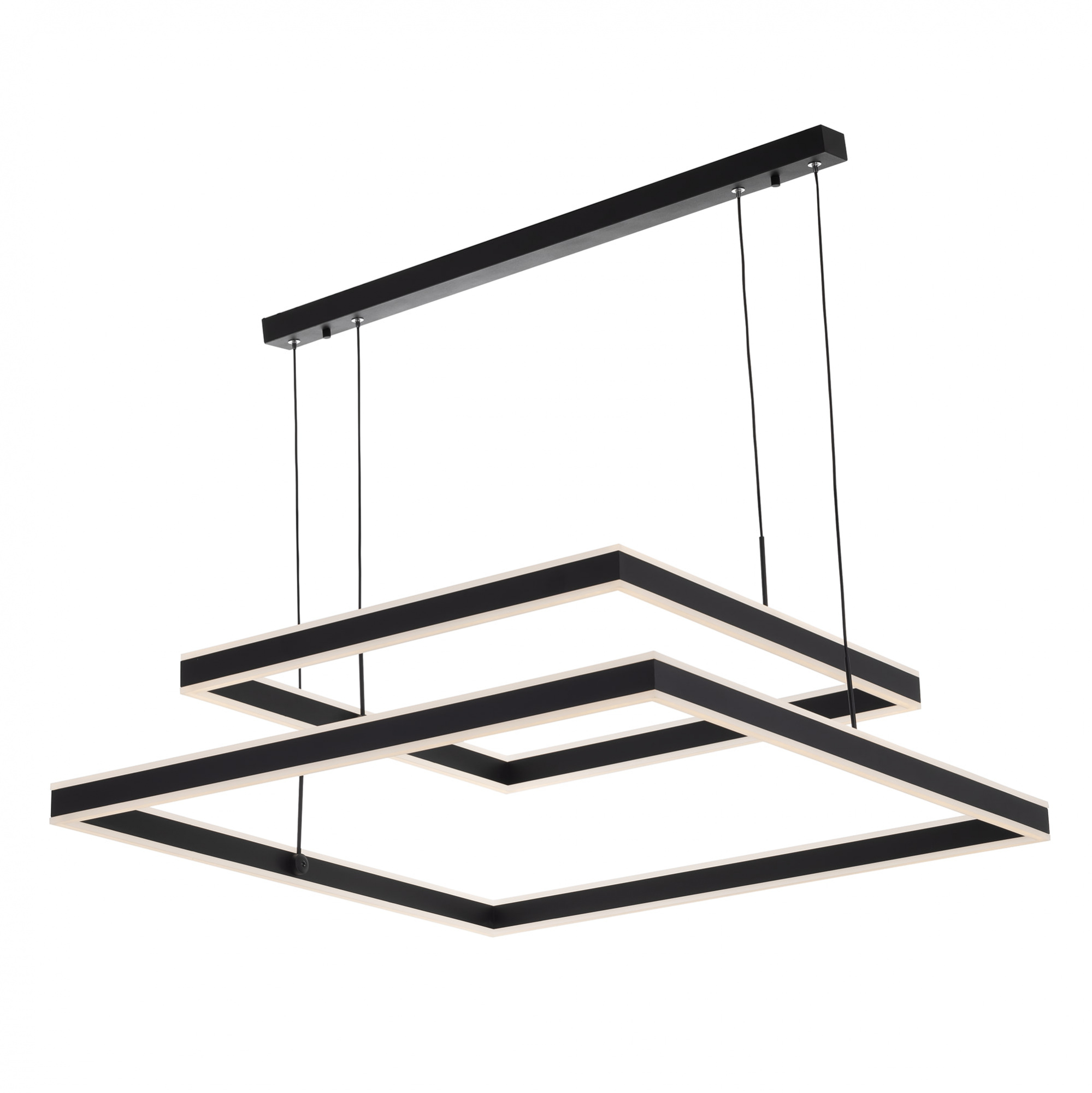 Citilux Дуэт CL719K211 LED Люстра подвесная с пультом Чёрная арт. 89063