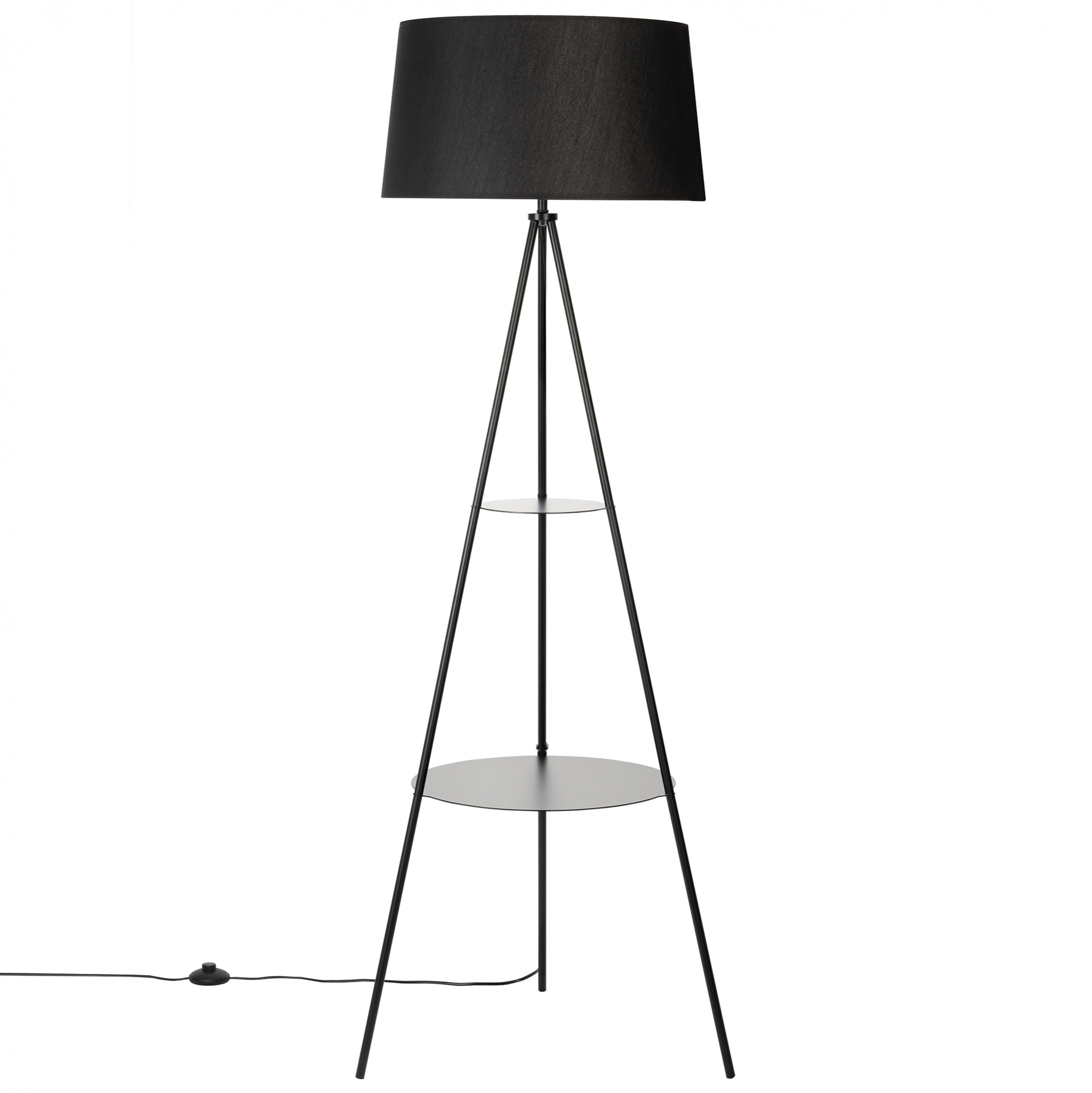 Citilux Рейнер CL806021 Торшер со столиком Чёрный арт. 89122