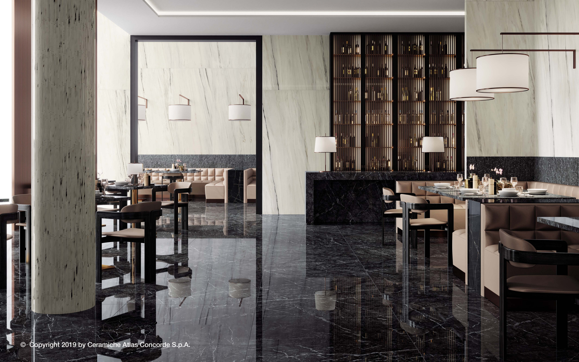 Плитка Marvel Dream Grigio Intenso 50x110 (1,65 кв.м) арт. 52227