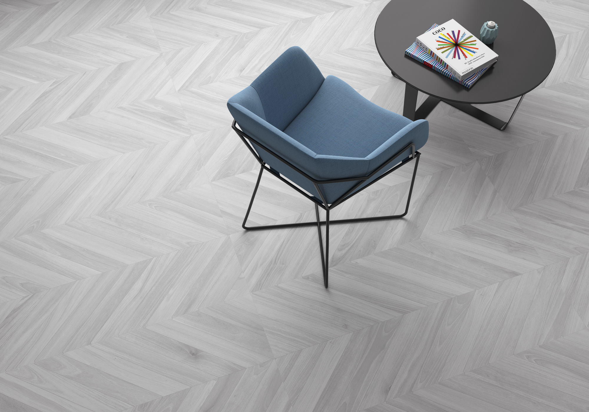 Плитка Geotiles Ebony Gris 60x120 (F) (1,44 кв.м.) арт. 53076