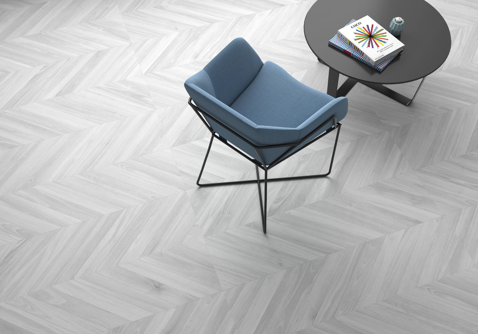 Плитка Geotiles Ebony Gris 60x120 (F) (1,44 кв.м.) арт. 53076