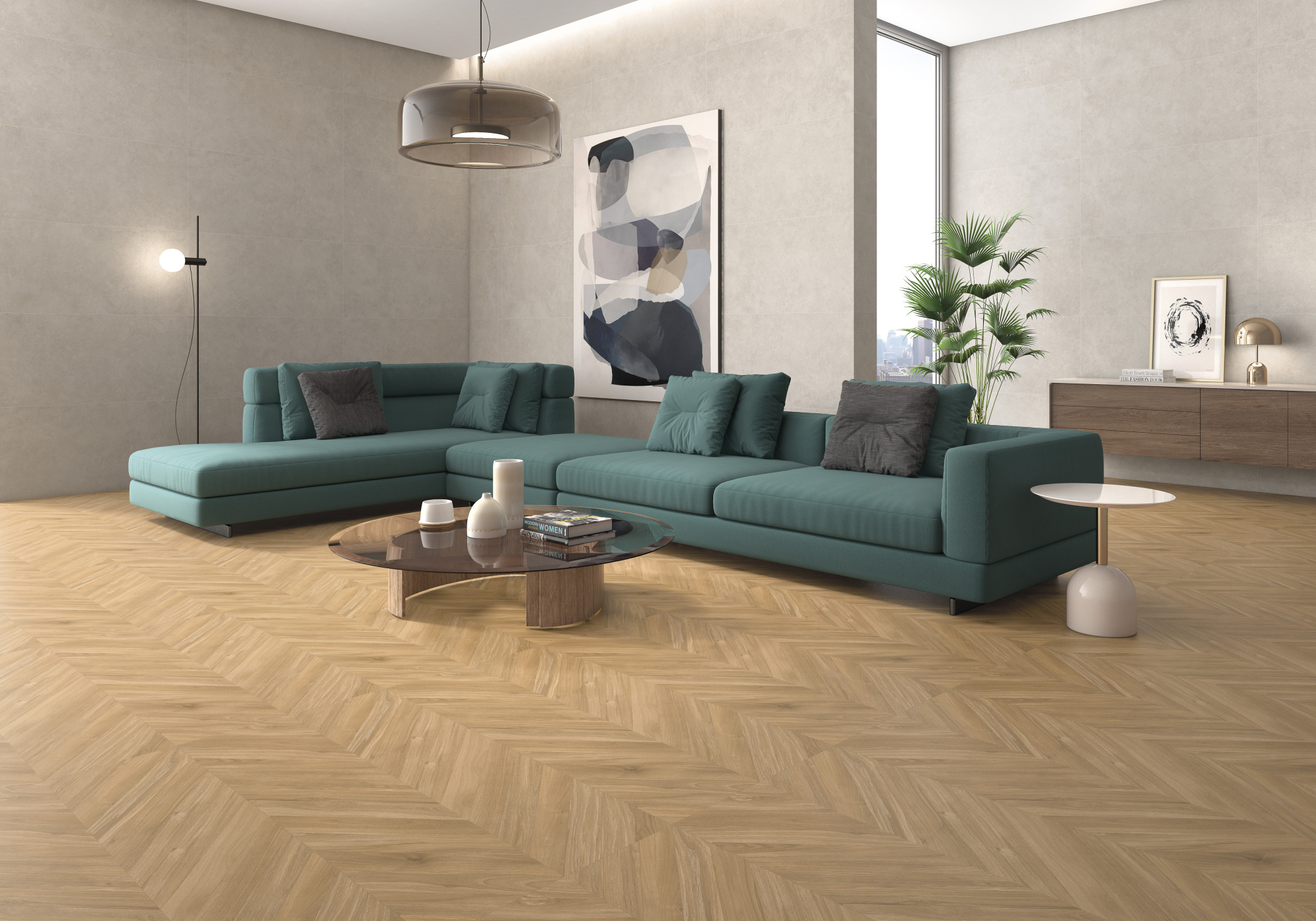 Плитка Geotiles Ebony Miel 60x120 (F) (1,44 кв.м.) арт. 53078