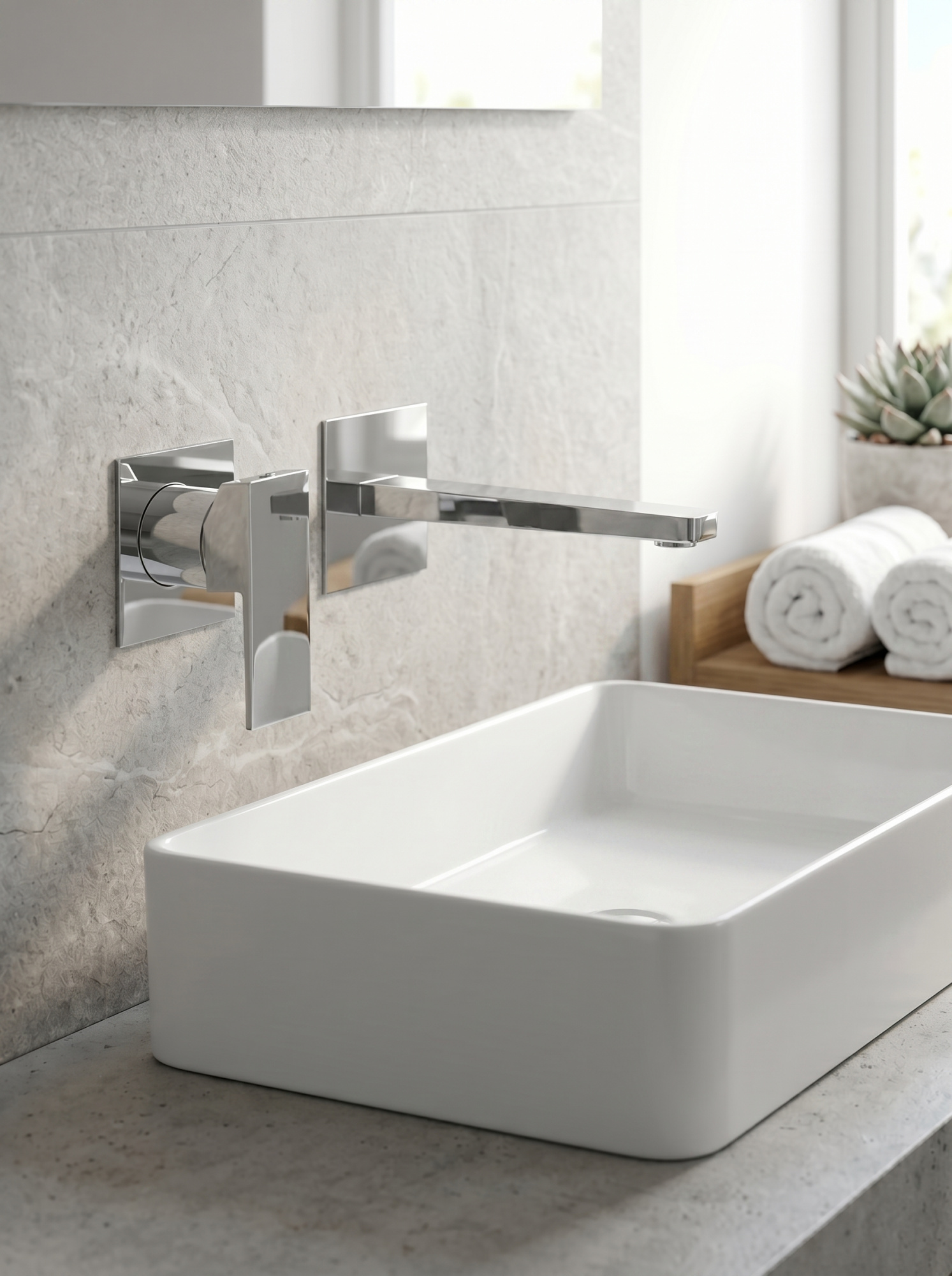 Смеситель для раковины Fiore KUBE 100CR7597, хром арт. 162206