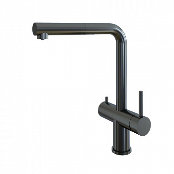 Смеситель для кухни Grandex Aqua Handy-P 9020963, графит арт. 171297