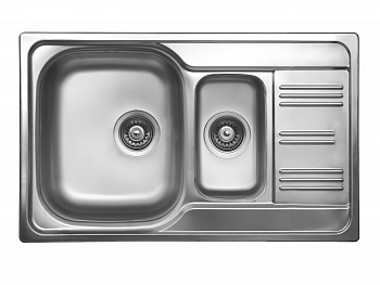 Кухонная мойка UKINOX Гранд GRP800.500 15GT8K -O, 50*80 арт. 184326