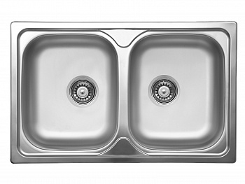Кухонная мойка UKINOX Гранд GRP800.500 20GT8K -O, 50*80 арт. 184328