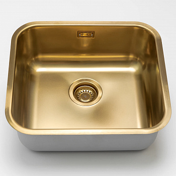 Кухонная мойка Grandex Aqua Select 2003341, золото арт. 184417