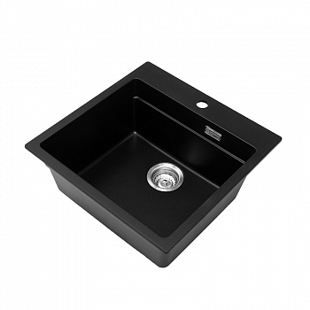 Кухонная мойка Grandex Aqua Comfort 500405, черный металлик арт. 184519