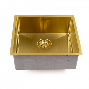 Кухонная мойка Grandex Aqua Proline 5040601, золото арт. 184551