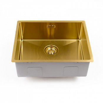Кухонная мойка Grandex Aqua Proline 5041741, золото арт. 184554