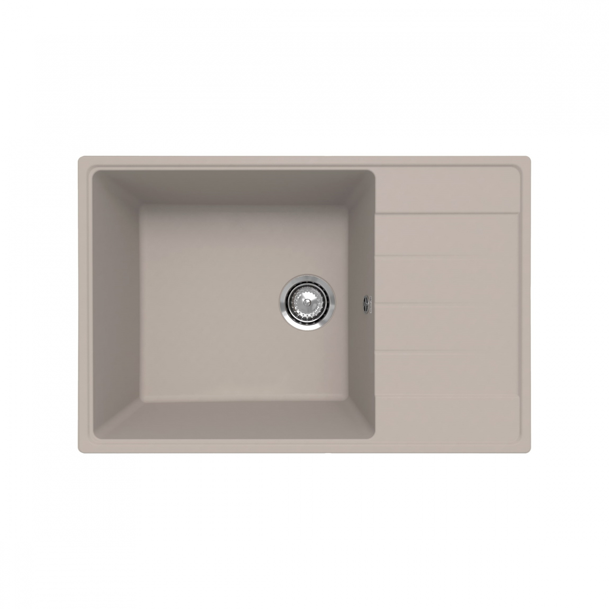 Кухонная мойка Ulgran Quartz Prima 760-02, лен арт. 185275