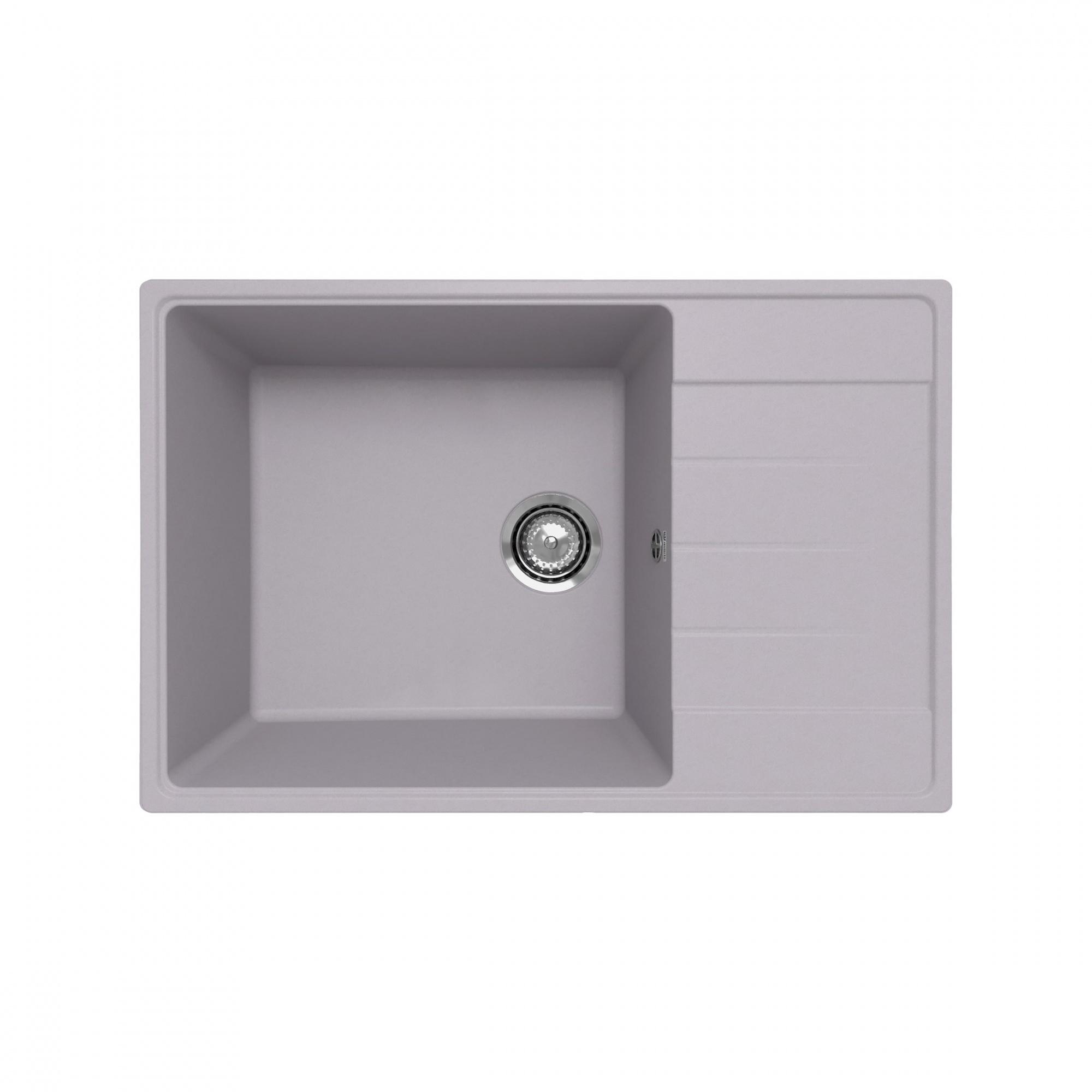 Кухонная мойка Ulgran Quartz Prima 760-04, платина арт. 185277