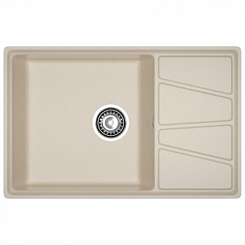 Кухонная мойка GranFest VERTEX 780L, кашемир арт. 186688